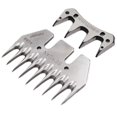 thumbnail image 1 of Professional Shearing Equipment, Precision Cutting Replacement Blades for Long Tooth Comb, High Efficiency Stainless Steel Sheep Clipper Shears (1pcs), 1 of 5