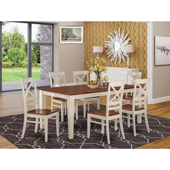 Modern Dining Set - Table & Chairs - Kitchen, Eat-In, Rectangular Design
