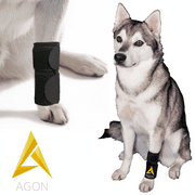 Agon® Dog Canine Front Leg Brace Paw Compression Wraps With Protects Wounds Brace Heals and Prevents Injuries and Sprains Helps with Loss of Stability caused by Arthritis (Small/Medium)