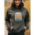 thumbnail image 2 of Funny Grandpa Sayings Hoodie for Men and Women, Unisex Pullover Hooded Sweatshirt, Comfortable Cotton Poly Blend, Grandpa Gift Casual Outfit, 2 of 5