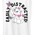 thumbnail image 3 of Disney - The Aristocats - Easily Distracted - Women's Short Sleeve Graphic T-Shirt, 3 of 5