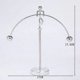 thumbnail image 2 of Steel Balance Toy Balancing Tumbler Toy Kinetic Art Balance Toy Decompressive Science Psychology Home Offic Decor Desk Toy 17.5*17cm Silver, 2 of 5
