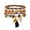 SY0449-1, variant on Bohemian Wood Beaded Bracelets For Women Ethnic Tassel Elephant Multilayer Bracelet Charm Pulseiras Candy Color Creative Gift Home Christmas Decor