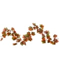 thumbnail image 2 of Halloween Decoration Indoor Outdoor Clearance Under $5.00! Thanksgiving Fall Decorations for Home, Artificial Maple Leaves Pumpkins Sunflowers And Vines For Thanksgiving Home Decor And Festive, 2 of 6
