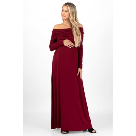 

Over the Shoulder Maternity Dress