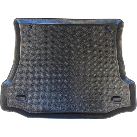 Rezaw-Plast Cargo Liner for Ford Focus Sedan 1998 1999 2000 2001 2002 2003 2004 Custom Fit Trunk Mat PE Odorless Waterproof Non-Slip Tailored All-Weather Black