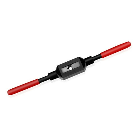 Precise Ground Tap Wrench Stand Rack Set Red Comfortable Grip Adjustable Clamp Workshop Essential For Metal Fabrication