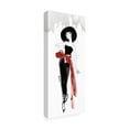 thumbnail image 4 of Trademark Fine Art 'Fifties Fashion IV Red Scarf' Canvas Art by Anne Tavoletti, 4 of 4