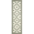 thumbnail image 2 of Safavieh Chelsea Lara Bordered Wool Runner Rug, Ivory/Light Blue, 2'6" x 6', 2 of 10