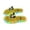 Yellow, variant on Women's Cartoon Slides with Led Lights Open Toe Non Soft Sole On Slippers Stylish 3D Animal Design Shoes For Adults Indoor Outdoor Beach Party Night Events Blue Size 6.5