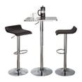thumbnail image 7 of LumiSource Bistro Square-Ale Bar Set - 3 Piece, 7 of 7