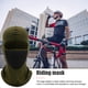 thumbnail image 4 of Lycra ciclismo capucha máscara a prueba de viento CS cara cuello cubierta pasamontañas (verde militar) Likrtyny paseo en bicicleta, 4 of 9