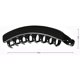 thumbnail image 2 of Androxeda 2 Pieces Hair Tweezers for Women Large Plastic Hair Clip Ponytail Hair Clip Banana Clip Ladies Most Sturdy for Volume (Black and Brown) -, 2 of 5