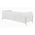 thumbnail image 6 of Bedroom Modern Italian Leather 220cm Sofa with Reinforced Frame, 6 of 10