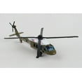 thumbnail image 2 of Sikorsky VH-60 White Hawk Helicopter Olive Drab w/White Top "Presidential Helicopter" w/Runway Section Diecast Model by Runway24, 2 of 8