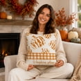 thumbnail image 5 of LEFXSMR Fall Decor Pillow Covers 18x18 Inch Halloween Decorations Indoor Throw Pillow Covers Cushion Case for Home Sofa Couch Bed Chair, 5 of 7