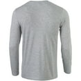 thumbnail image 5 of Gildan Mens Soft Style Long Sleeve T-Shirt (Pack of 5), 5 of 5