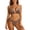S10-Black, variant on Women Swimwear Strappy Two Piece Swimsuit For Backless Tankini Top With Plaid Bottoms L Blue