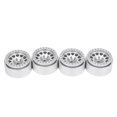 thumbnail image 1 of High Simulation RC Car Tire RC Track Rim, RC Car Hub, 4Pcs For RC Model Car 1:10 RC Car RC Crawler Car RC Vehicles Black And Silver,Silver,Black And Golden,Black And Red, 1 of 8