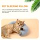 thumbnail image 5 of GOOHOCHY Cojín de gato para mascotas Cojín para el hogar Cojín para dormir cómodo Forma de U Puppy Almohada, 5 of 7