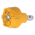 thumbnail image 3 of Boquilla de pulverización para hidrolavadora 6 en 1, multifuncional, ajustable, con conector de 1/4, punta de conexión amarilla, 3 of 14