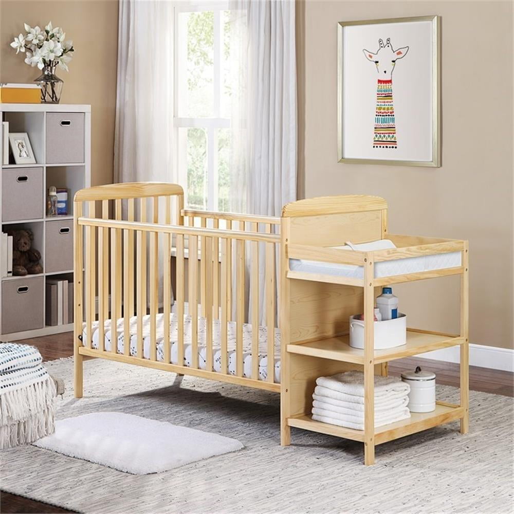 Suite Bebe Ramsey 3-in-1 Crib and Changer Combo Natural
