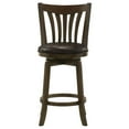 thumbnail image 3 of Lambert Wood Counter Height Swivel Bar Chair Dark Cherry, 3 of 12