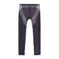 thumbnail image 2 of TANBOM Men's Spliced Mesh Stretchy Lightweight Loungewear Pants, Dark Gray, 1-Pack, 2XL, 2 of 6