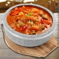 thumbnail image 4 of Raindrops 1 Set Korean Cuisine Stone Bowl Cooking Pot For Family Meals Use, 4 of 6