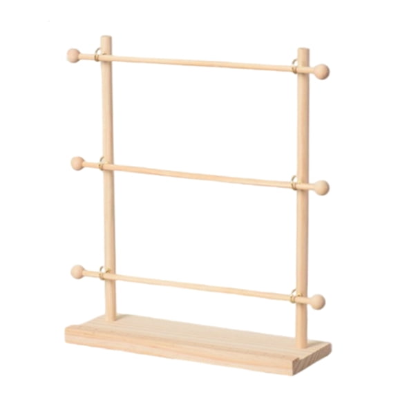 ZPAQI 3 Tiers Yarn Holder Ribbon Storage Organizers Yarn Dispenser for Sewing Craft