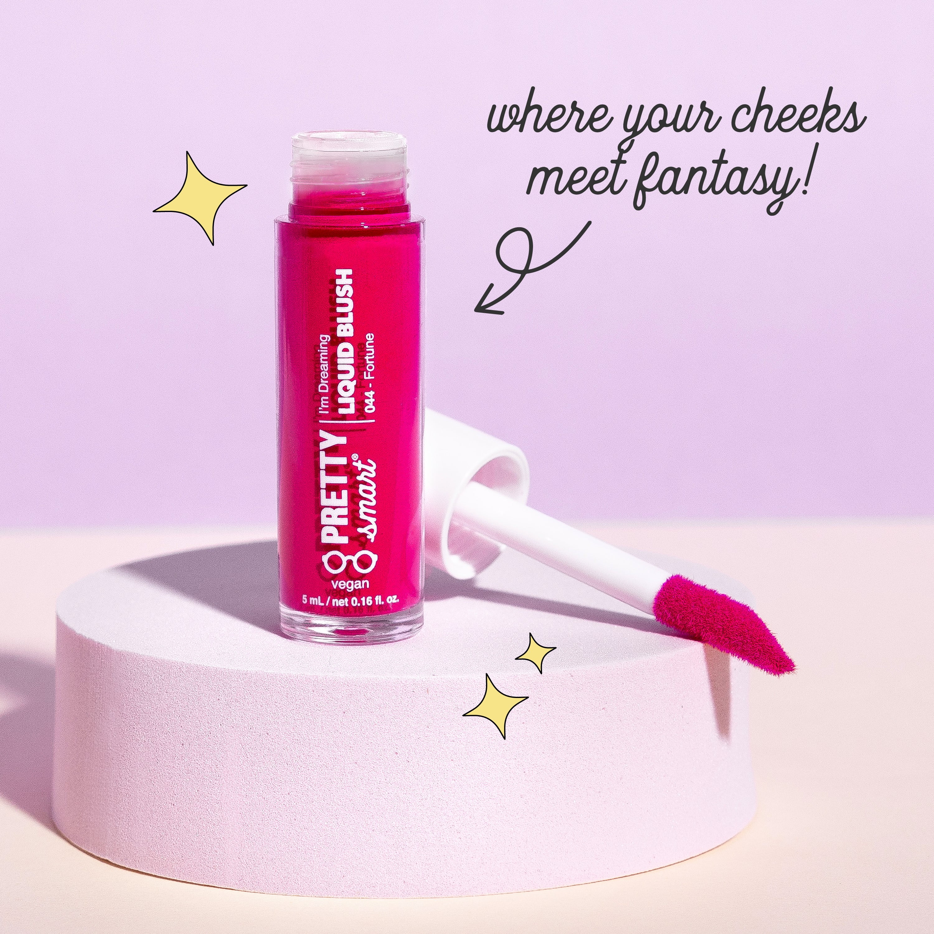 Pretty Smart I'm Dreaming Liquid Blush, Trust, 0.16 fl. oz.