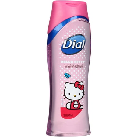Dial Hello Kitty Fruity Scent Moisturizing Body Wash All Body types, 16 fl oz Bottle Female Product