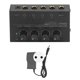 thumbnail image 1 of Ha400 ultra pequeño amplificador de auriculares estereofónicos de 4 canales amplificador de auriculares de bajo ruido 100 \ 240v enchufe de la UE, 1 of 10