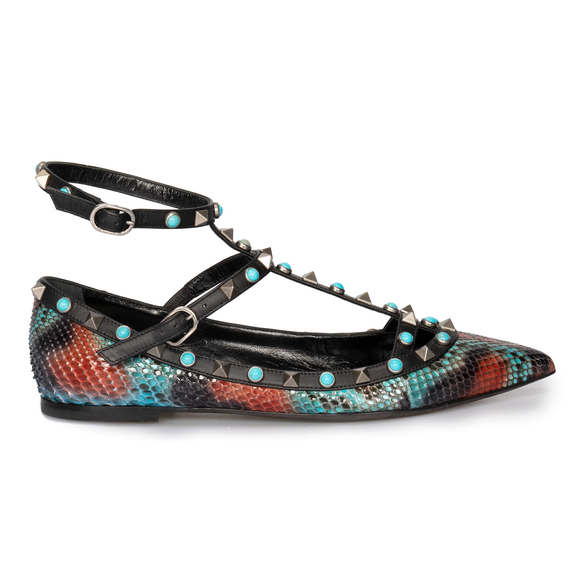 valentino rockstud t strap