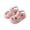 Pink, variant on Otqutp Baby Girls Barefoot Sandals Closed Toe Rubber-Soled Cushioned Sandals for Kids Girls Breathable Cute Flowers Flats