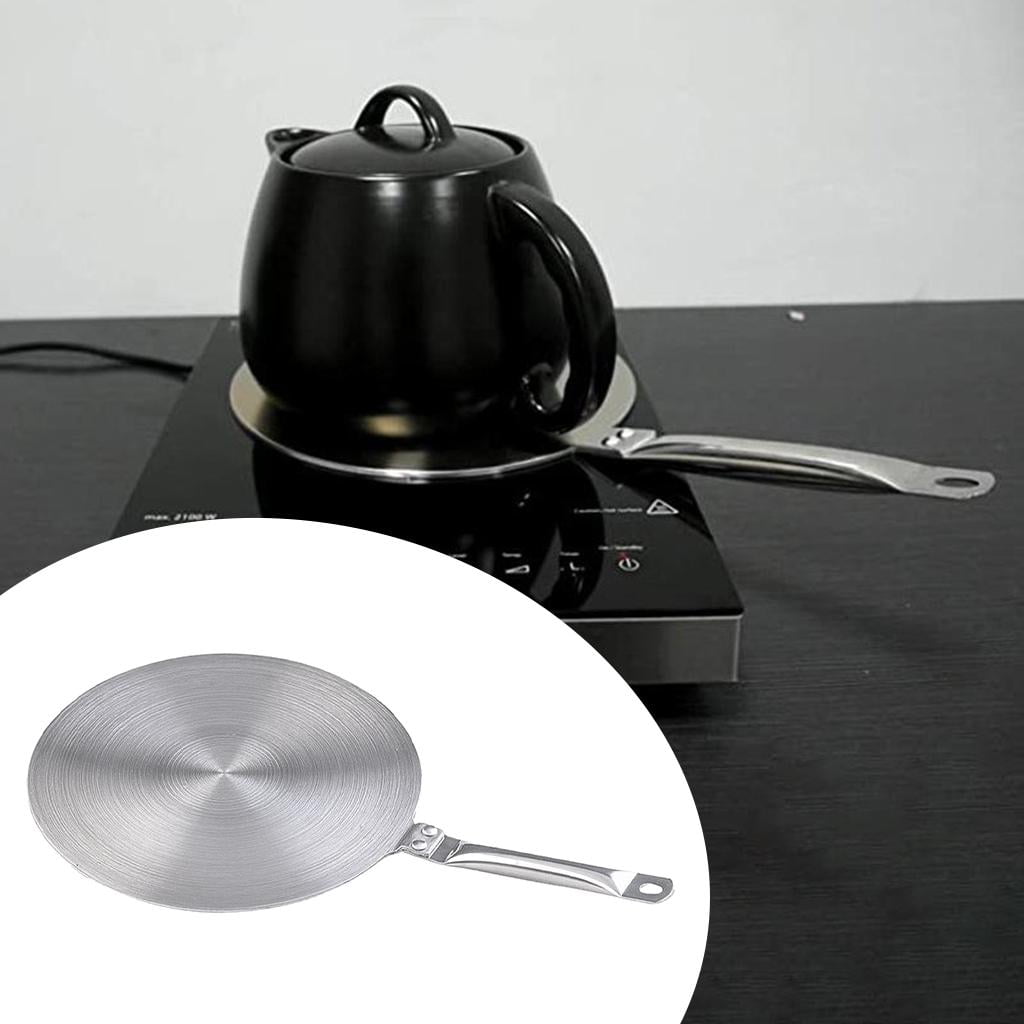 Iuction Adapter, Hob Plate Heat Diffuser Converter Iuction Hob Heat Diffuser Cooker Accessory, 3 Size to Choose - L L