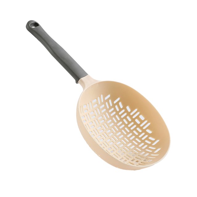 Advancent Cuchara De Silicona Para Frutas Y Verduras No Deformable Spaghetti Nylon Temperatura Cocina Cocina y Comedor Gris