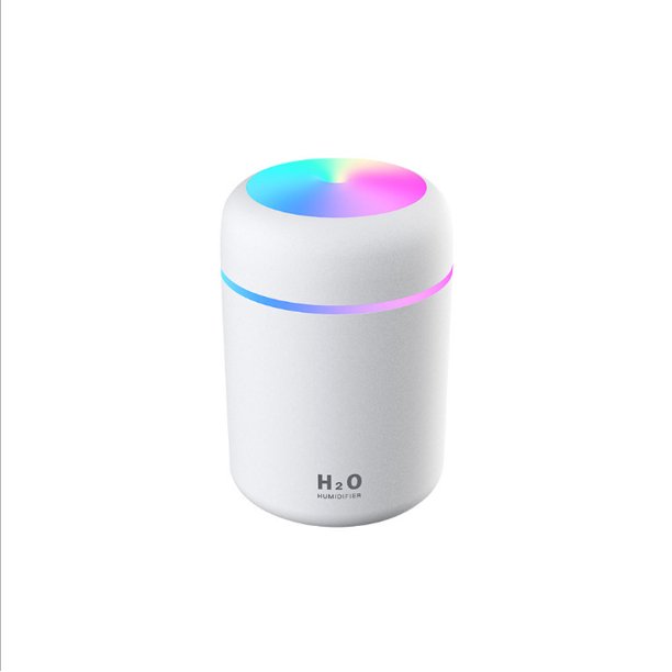 Humidificador de taza colorido para coche creativo, USB, dormitorio, hogar, mini humidificador de gran capacidad