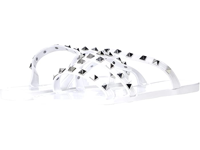 steve madden steer studded jelly sandals