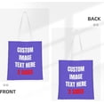thumbnail image 3 of Custom Tote Bag Bags With Logo Personalized Custom Bags Shopping Bags Reusable Grocery Bags Bulk - Add Your Text Image, 3 of 8