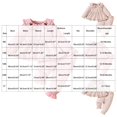 thumbnail image 4 of Staki Toddler Baby Girl Clothes Fall/Winter Girls Outfits Ruffle Long Sleeve Tops Floral Flared Pants Girls' Clothing Sets 6-9 Months(Beige, 6-9 Months), 4 of 9