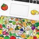 thumbnail image 2 of Fruit and Vegetable Stickers for Kids 50Pcs Vegetables Waterproof Vinyl Decals for Water Bottles Laptop Refrigerator Luggage Computer Mobile Phone, 2 of 4