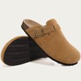 thumbnail image 2 of Litfun Sabots Classiques en Liège pour Femmes Hommes Mules à Semelle en Liège pour Hommes Pantoufles de Plage Confort à Enfiler Chaussures « Potato » Sandales de Soirée, 2 of 5