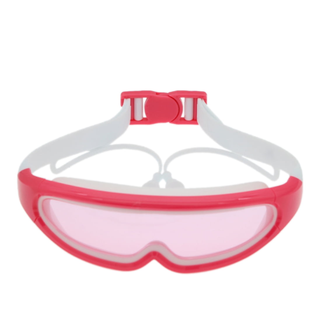 Kids Protection Swimming Goggles Anti-fog Lens Silicone Child Swimming Goggles with Conjoined Earplugs Pink by
