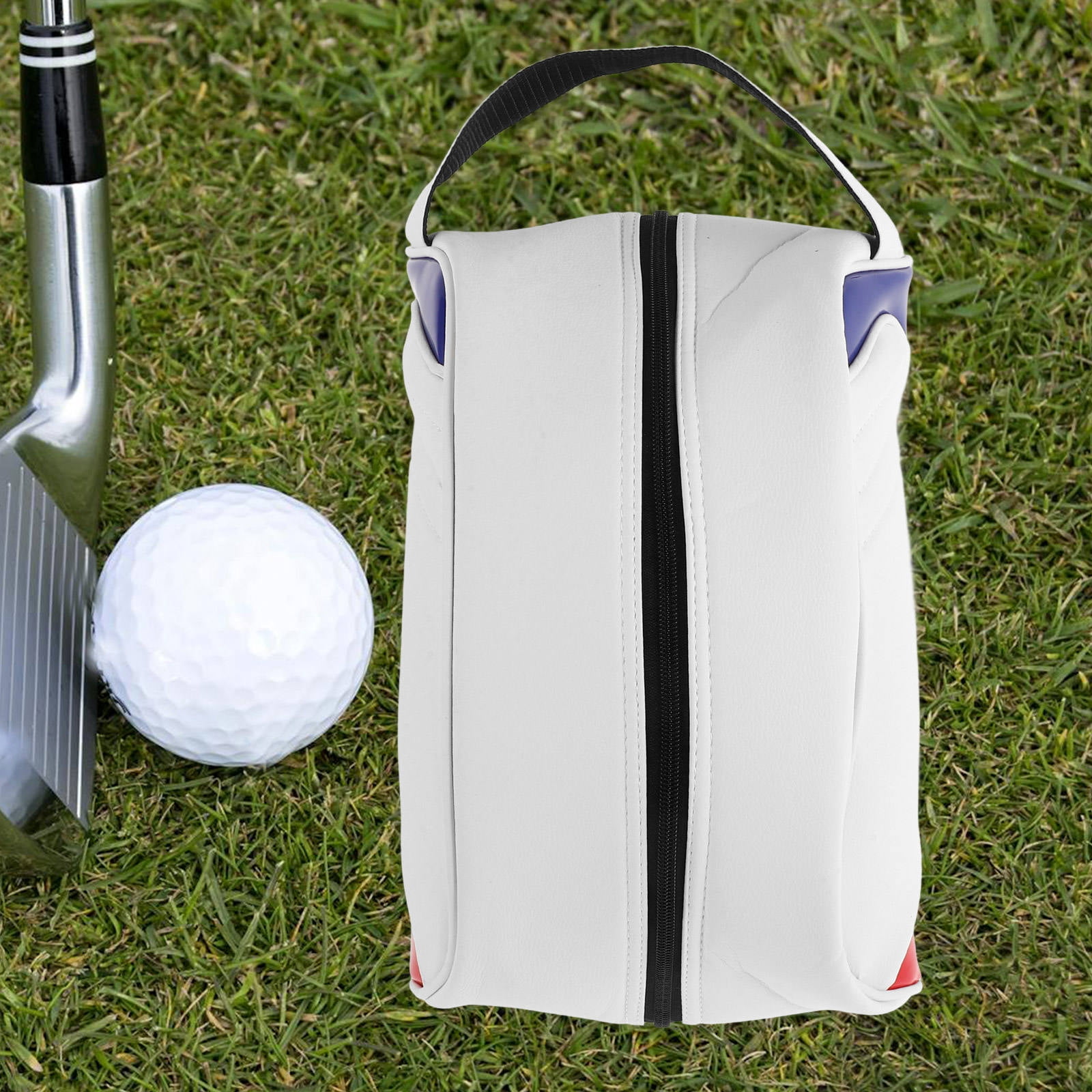 Portable Golf Shoe Carrier with Zippered Storage Case for 1 Set Sports Shoes Ideal as Travel Gym or Outdoor Tote Bag