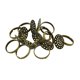 thumbnail image 4 of 10 Piezas De Ajustable De Latón En Resultados Almohadilla Plana De 16 Mm Manualidades De Bricolaje - Bronce Yinane Anillos en blanco, 4 of 8