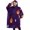 Halloween Pumpkins Spiders, variant on Oversized Wearable Blanket Hoodie,Halloween Pumpkins Skulls and Bones Sherpa Blanket Hoodie with Super Pockets,Super Warm Fuzzy Pullover for Women & Men