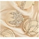 thumbnail image 4 of 12PCS Bolas de Pintura de Flocking, Decoración de la Fiesta de Navidad, Decoración del Árbol de Navidad, Ornamentos de Navidad, Bola de Navidad de Terciopelo Elegante Beige, 4 of 5