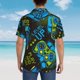 thumbnail image 4 of Balery Play Game Camisas hawaianas de manga corta para hombre, camisas playeras de corte holgado, camisas de vacaciones con botones,Medium, 4 of 7