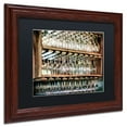 thumbnail image 3 of Trademark Fine Art "Drinks on the House" Canvas Art by Lois Bryan, Black Mat, Wood Frame, 3 of 5
